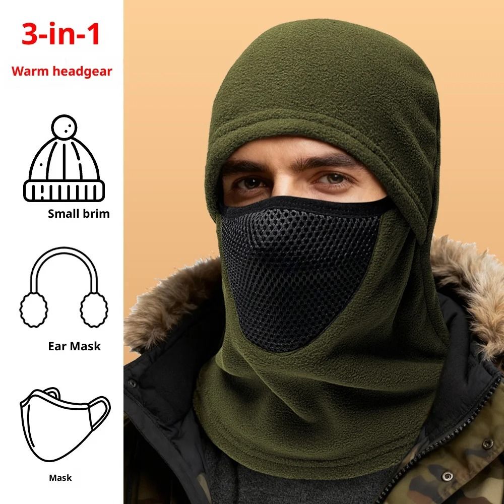 Breathable Full Face Riding Mask for Wind Protection and Warmth