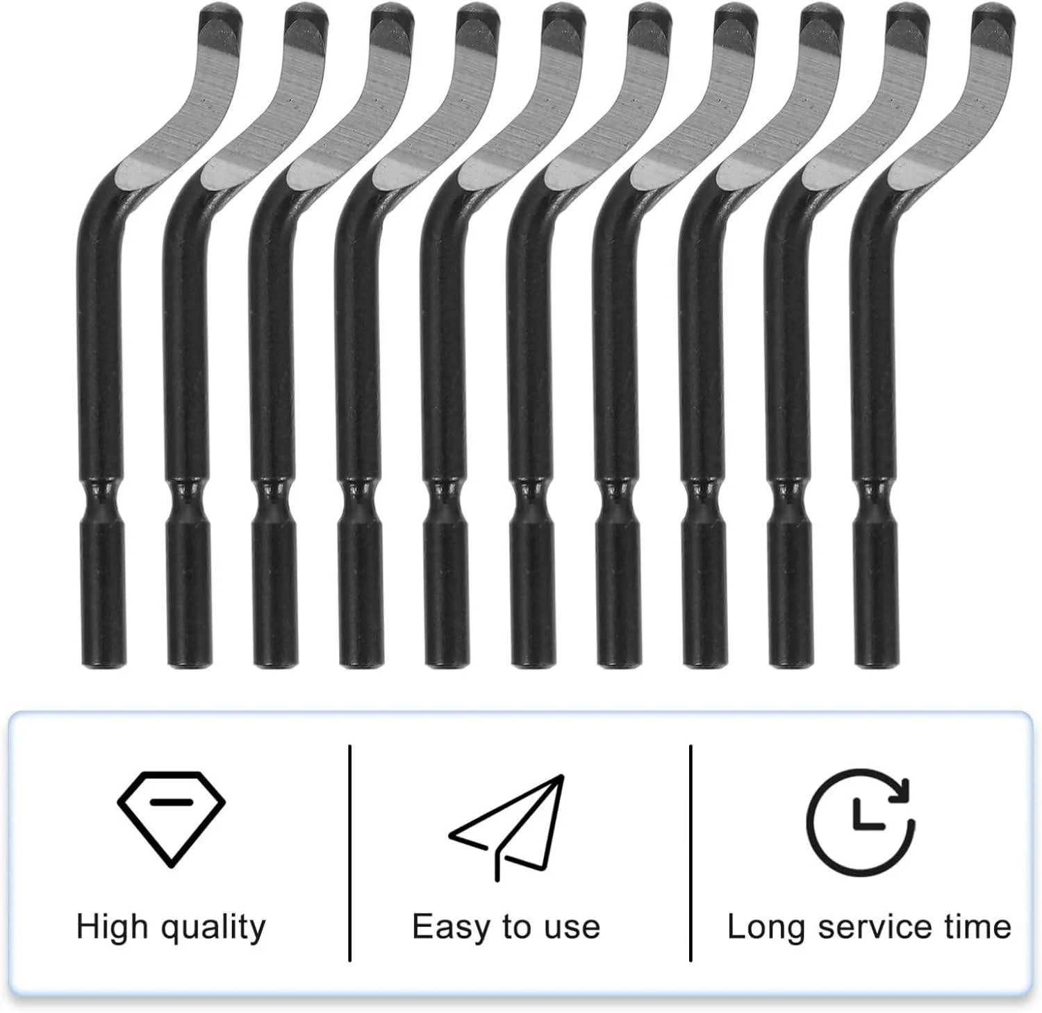 Deburring Tool Set – 11-Piece High-Speed Steel Finishing Kit