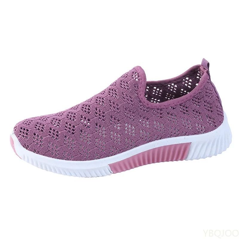 Women Mesh Walking Sneakers Breathable Lightweight Casual Shoes
