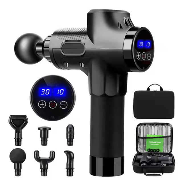 PowerRelief Massage Gun Deep Tissue Percussion Muscle Massager