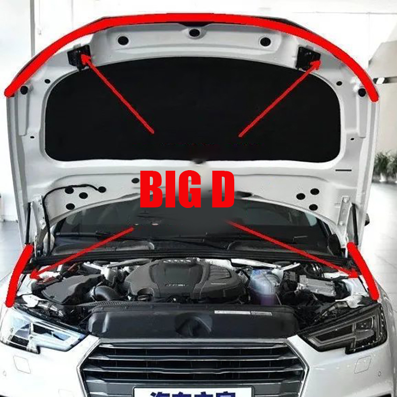 Car Rubber Door Seal Strip Big D Weatherproof Automotive Door Sealing Strip for Noise Insulation & Protection