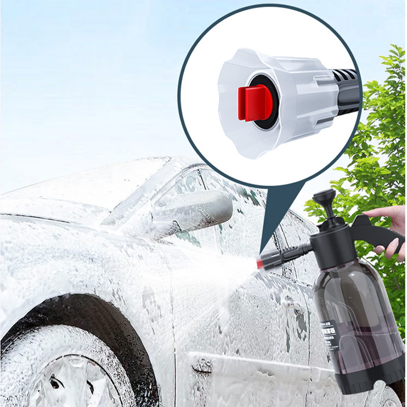 Car Wash Spray Bottle Hand Pump Foam Sprayer Car Air Pressure Spray Washer Auto Detailing & Window Cleaning Tools