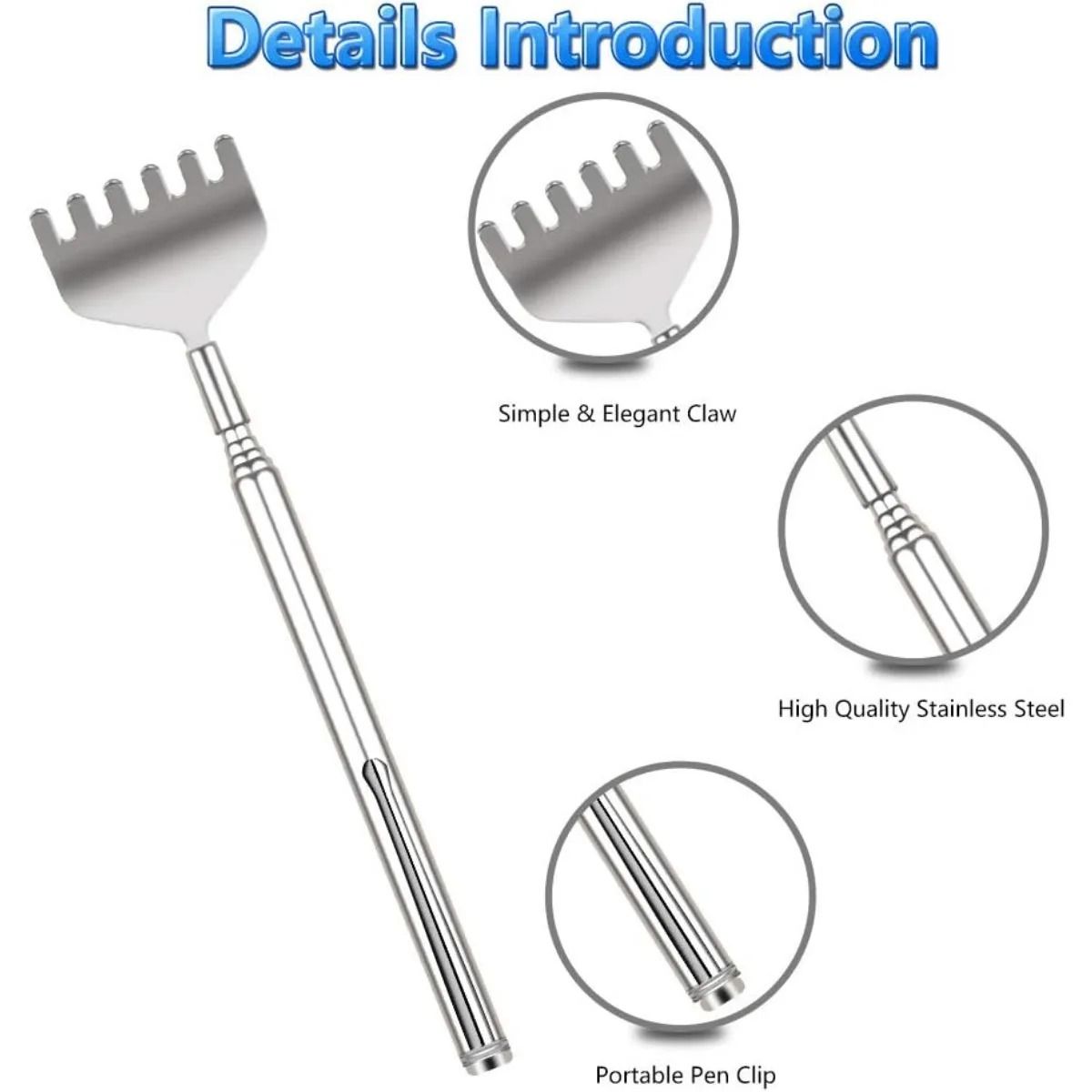 Extendable Telescopic Back Scratcher Massager