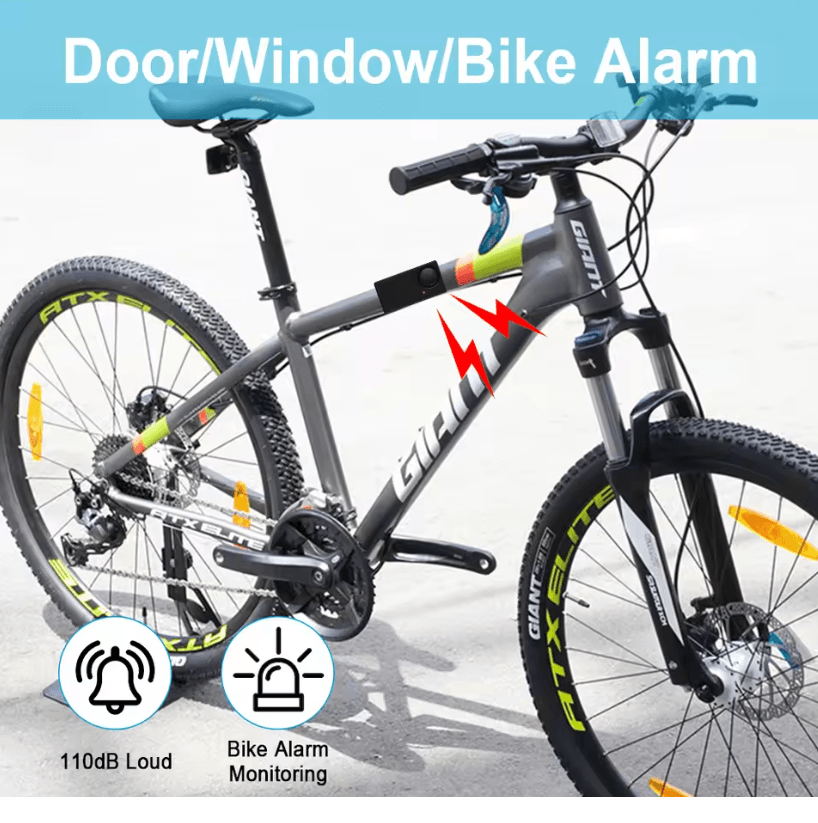 QuietGuard Motorcycle Vibration Alarm with Remote Control