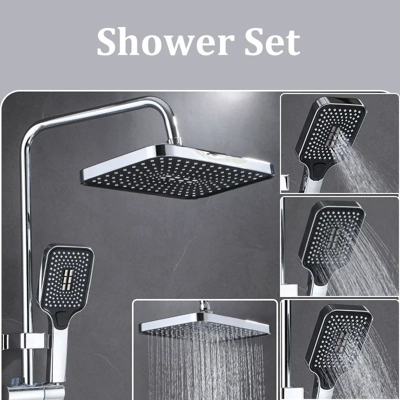 12 Inch Rain & Handheld Shower Set