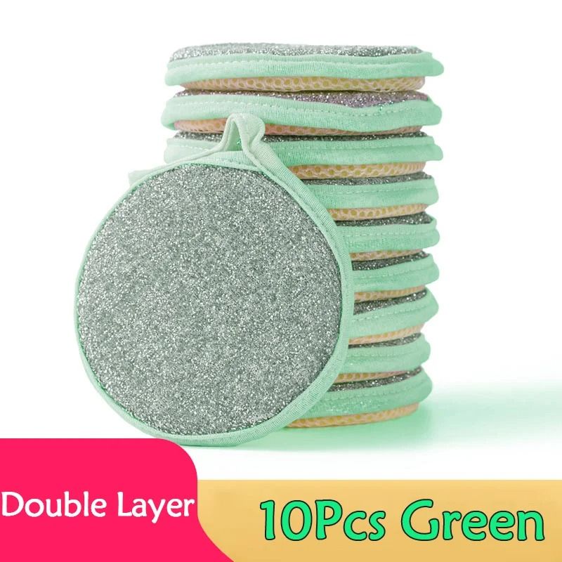 Double Sided Dish Sponge Dishwashing Sponge Set Non Scratch Pan Pot Scrubber