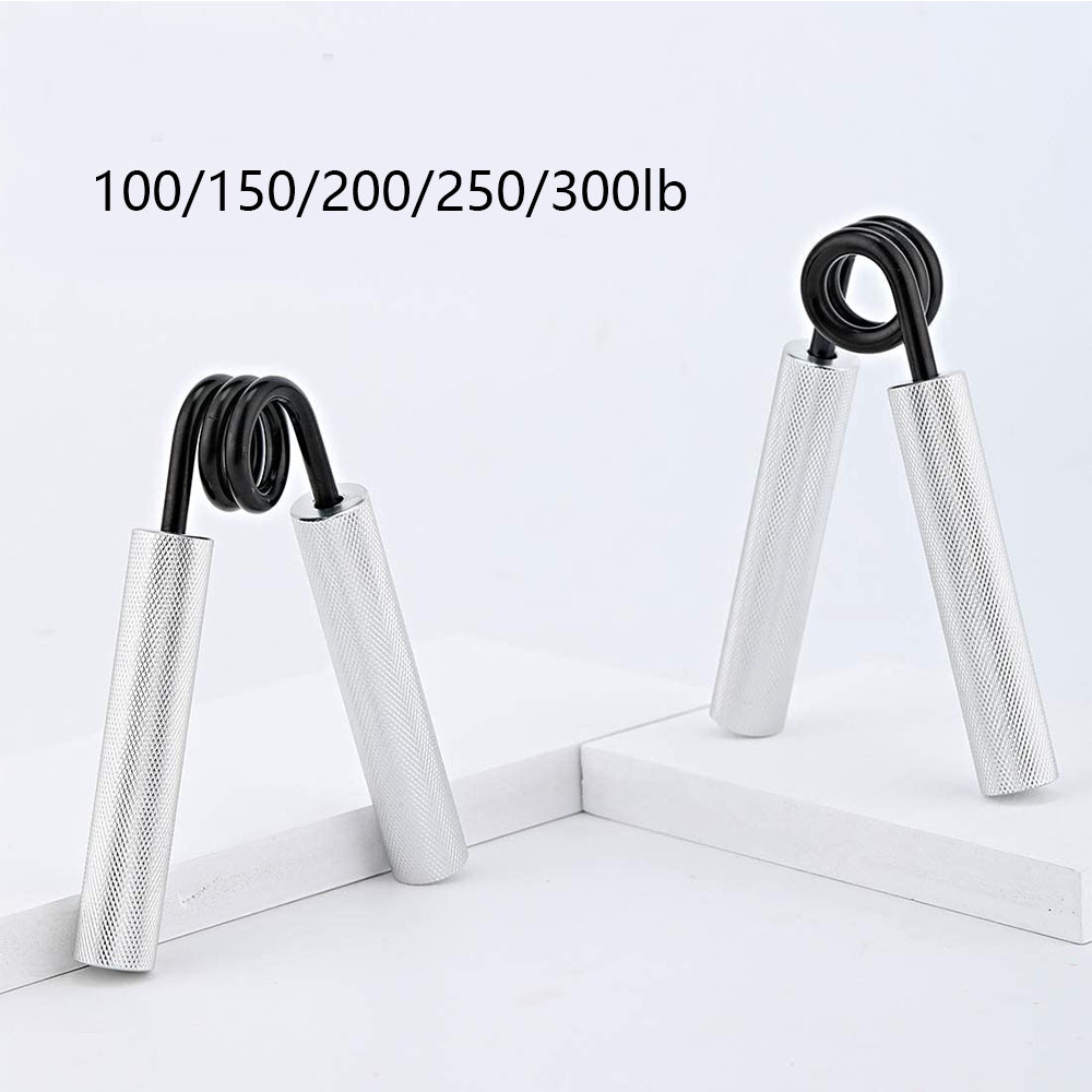 Fitness Equipment for Men, Aluminum Alloy Hand Gripper, Arm Finger Strength Training, Sponge Sleeve Spring Steel