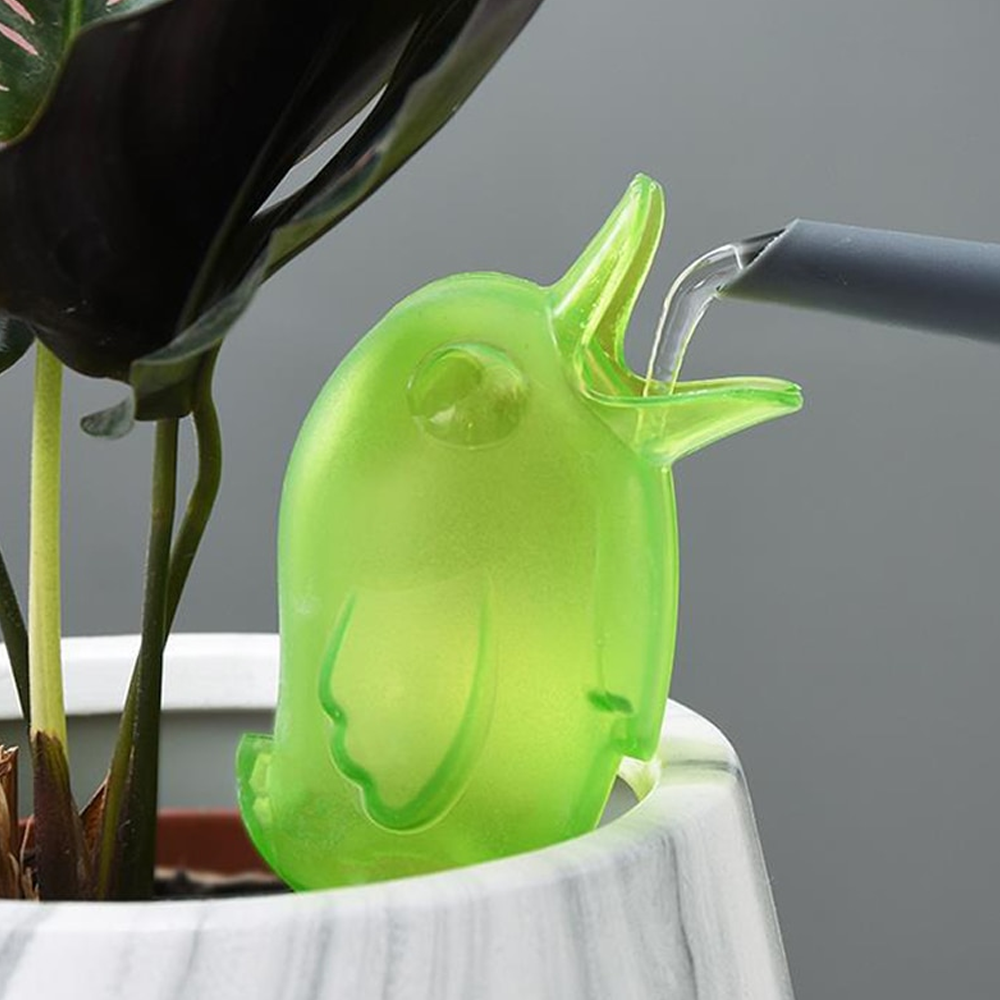 Self Spike Planter Drip Watering Bird
