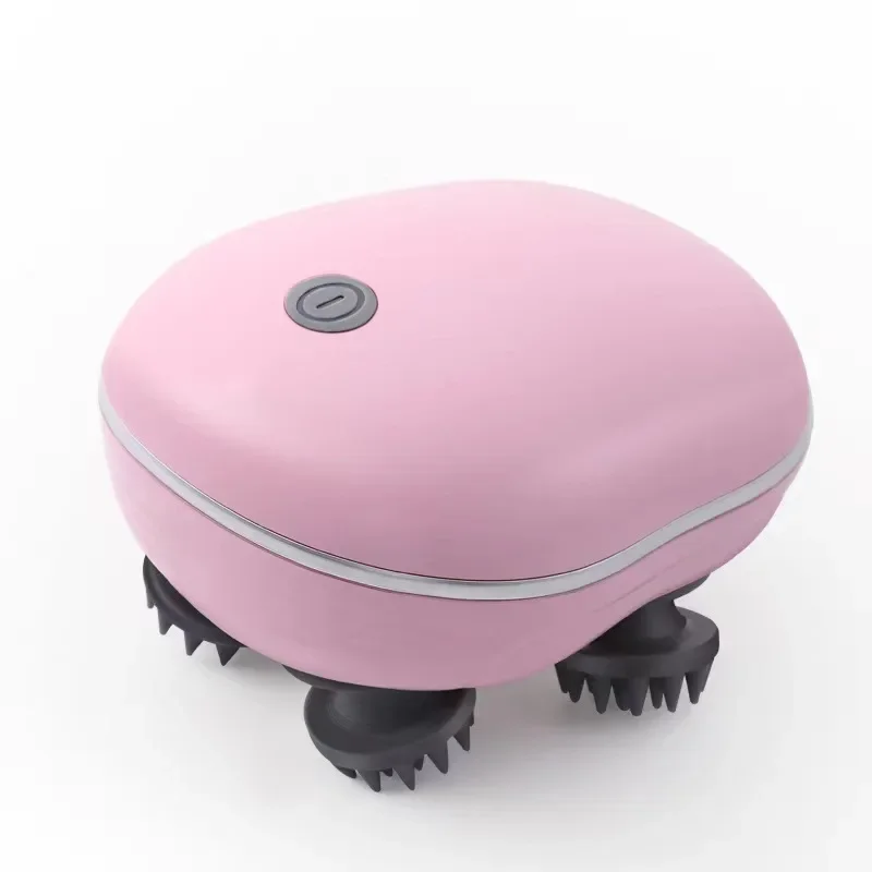 Red Light Therapy Head Massager, Electric Scalp & Body Relax Massage Tool, Muscle Fatigue & Stress Relief