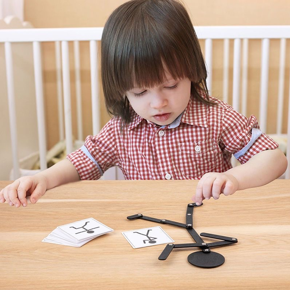 Montessori DIY Puzzle Toy for Preschool Learning & Fine Motor Skills