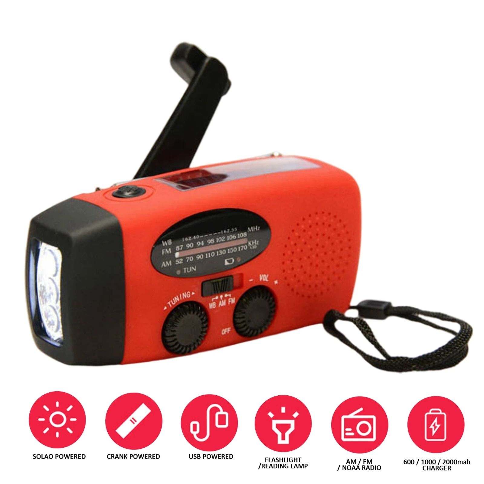 Emergency Multifunctional Survival Radio