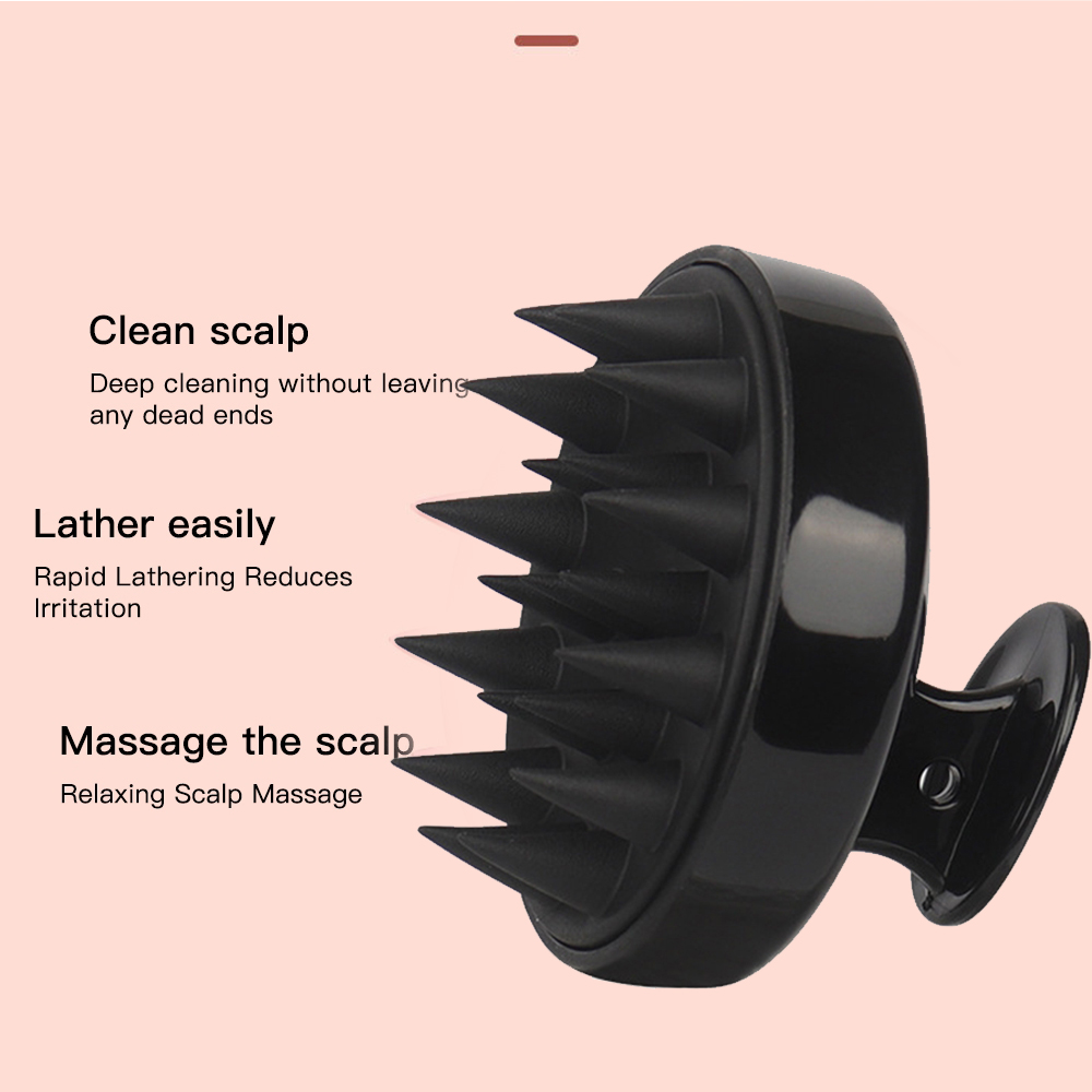 Hair Growth Silicone Washing Brush, Soft Scalp Massage Comb, Shampoo Shower Head Hair Care