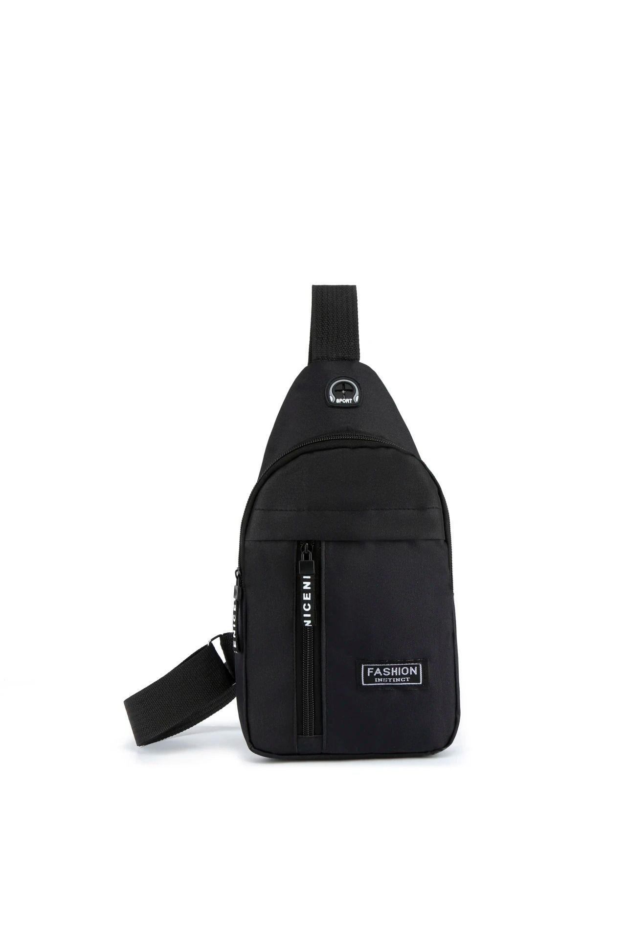 Mens Crossbody Shoulder Bag Portable Chest Sling Bag