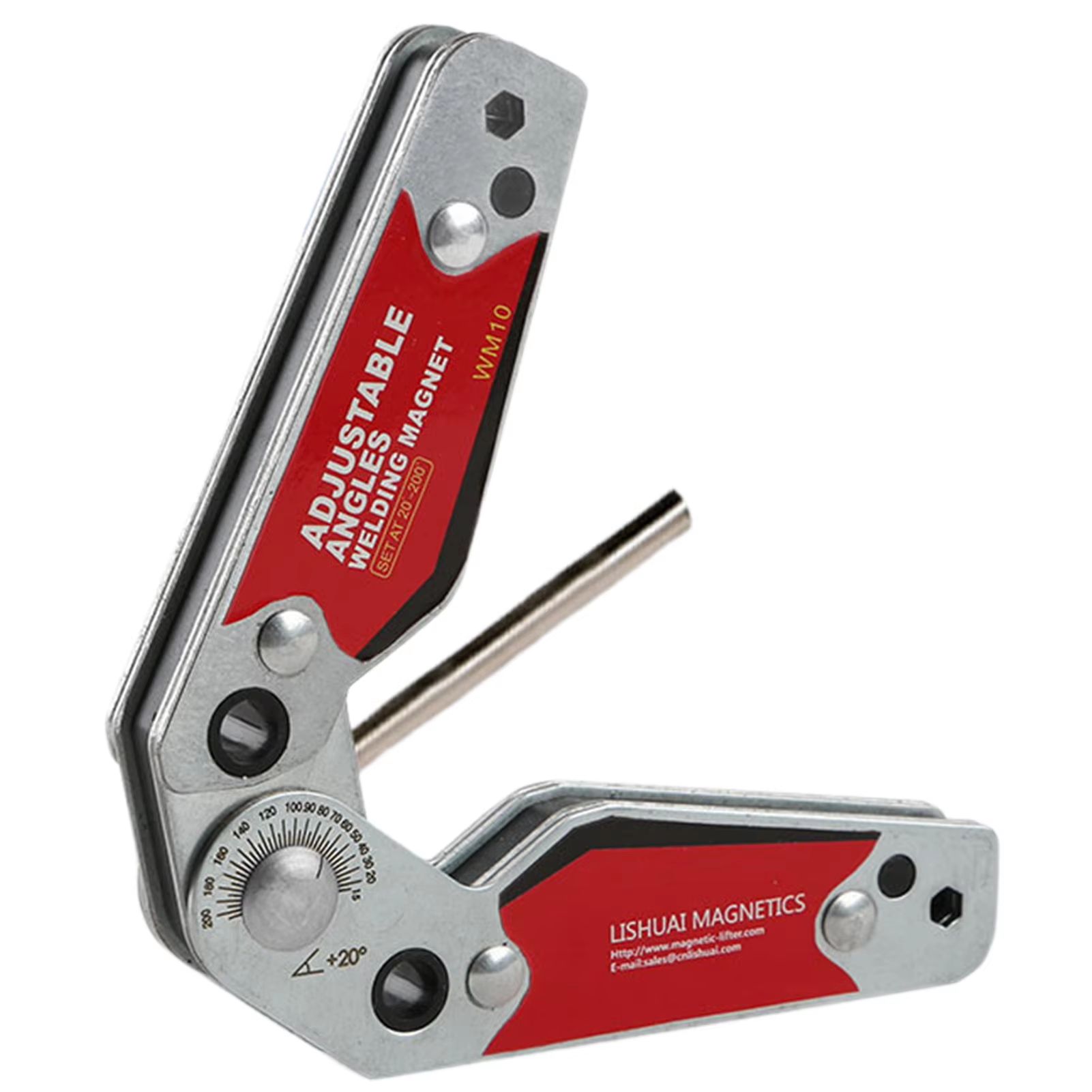 Adjustable Magnetic Welding Holder With Angle Scale