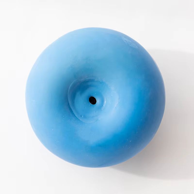 Squeaky Rubber Dog Ball Chew Toy Bite Resistant Tooth Cleaning Interactive Pet Ball
