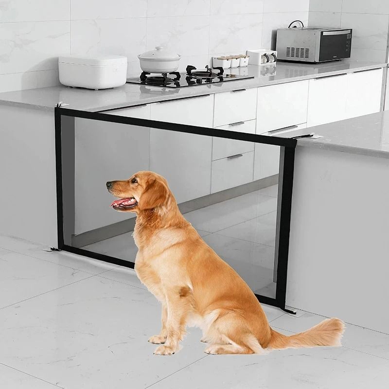 Pet Dog Barrier Fence Folding Mesh Playpen