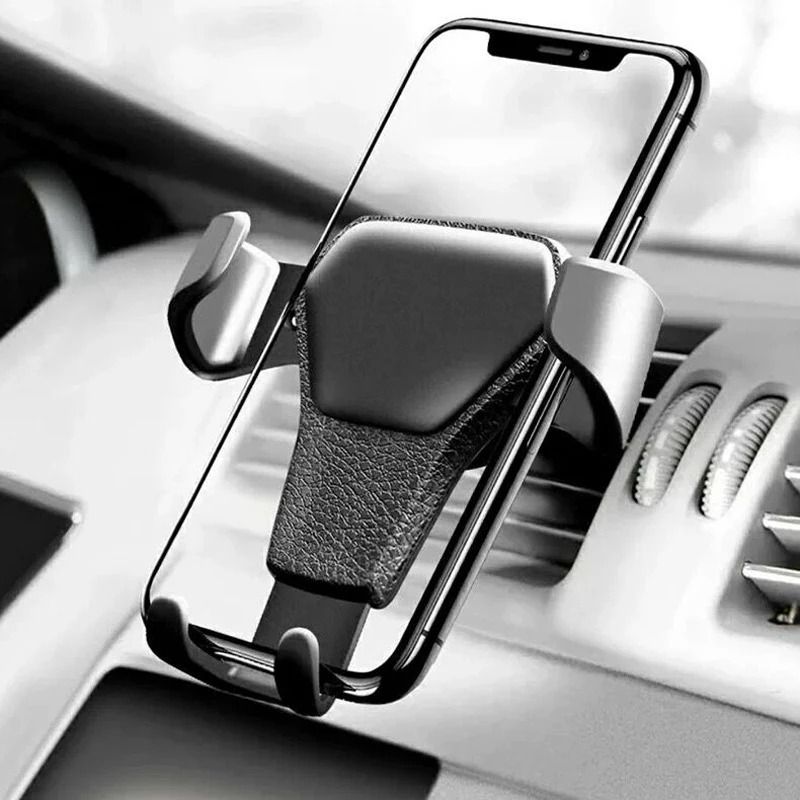 Universal Car Air Vent Phone Mount | Gravity Auto-Lock Holder for iPhone 13, Samsung, and Xiaomi