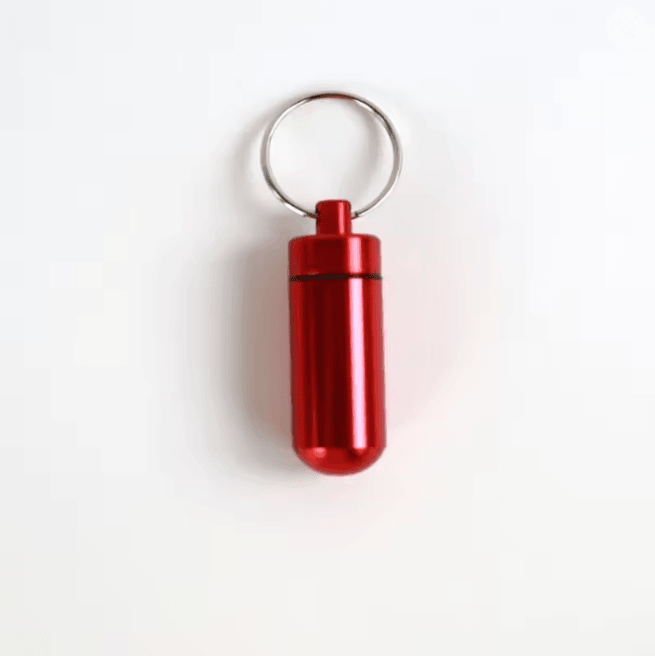 Mini Waterproof Aluminum Pill Box