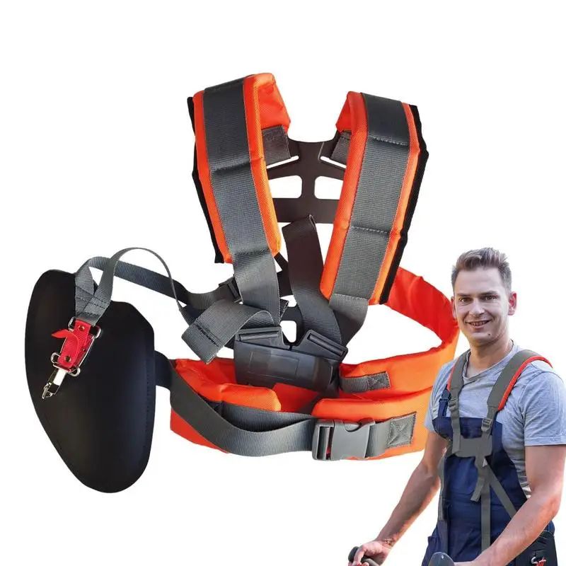 Double Shoulder Lawn Mower Strap