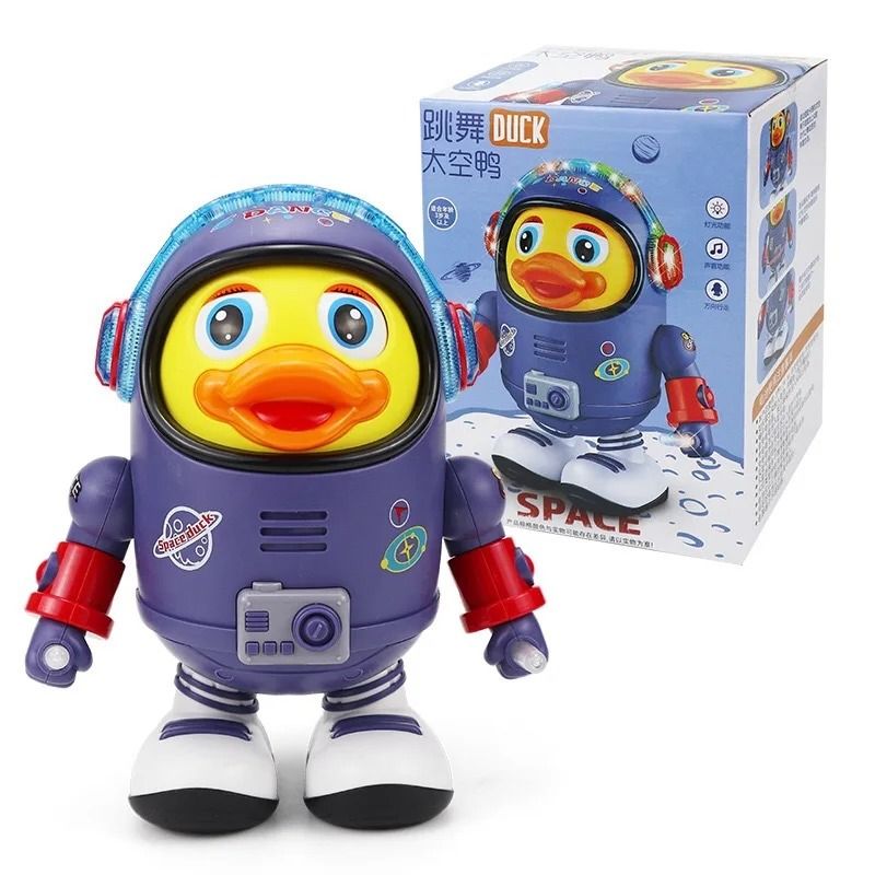 Musical Dancing Duck Toy Electric Light Up Interactive Baby Toy