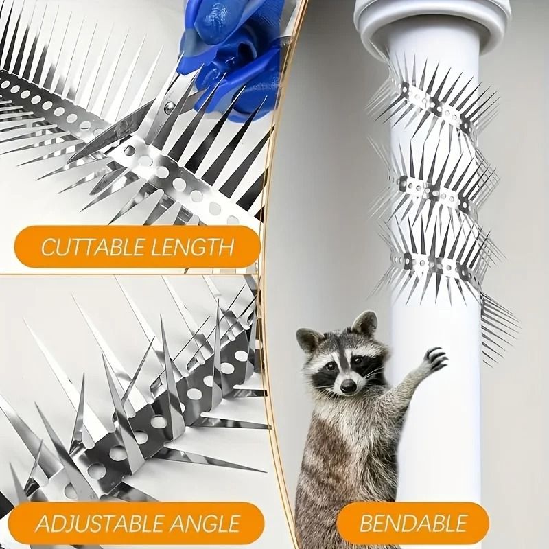Professional High Stability Stainless Steel Bird Protection Device and Industrial Duct Rodent Prevention Shield