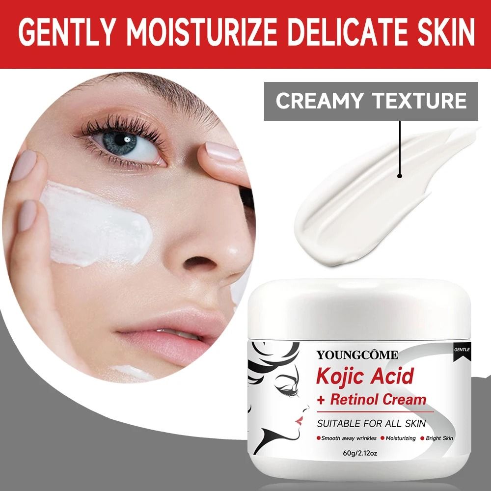 Kojic Acid Retinol Cream Anti Aging Moisturizing Brightening Face Cream