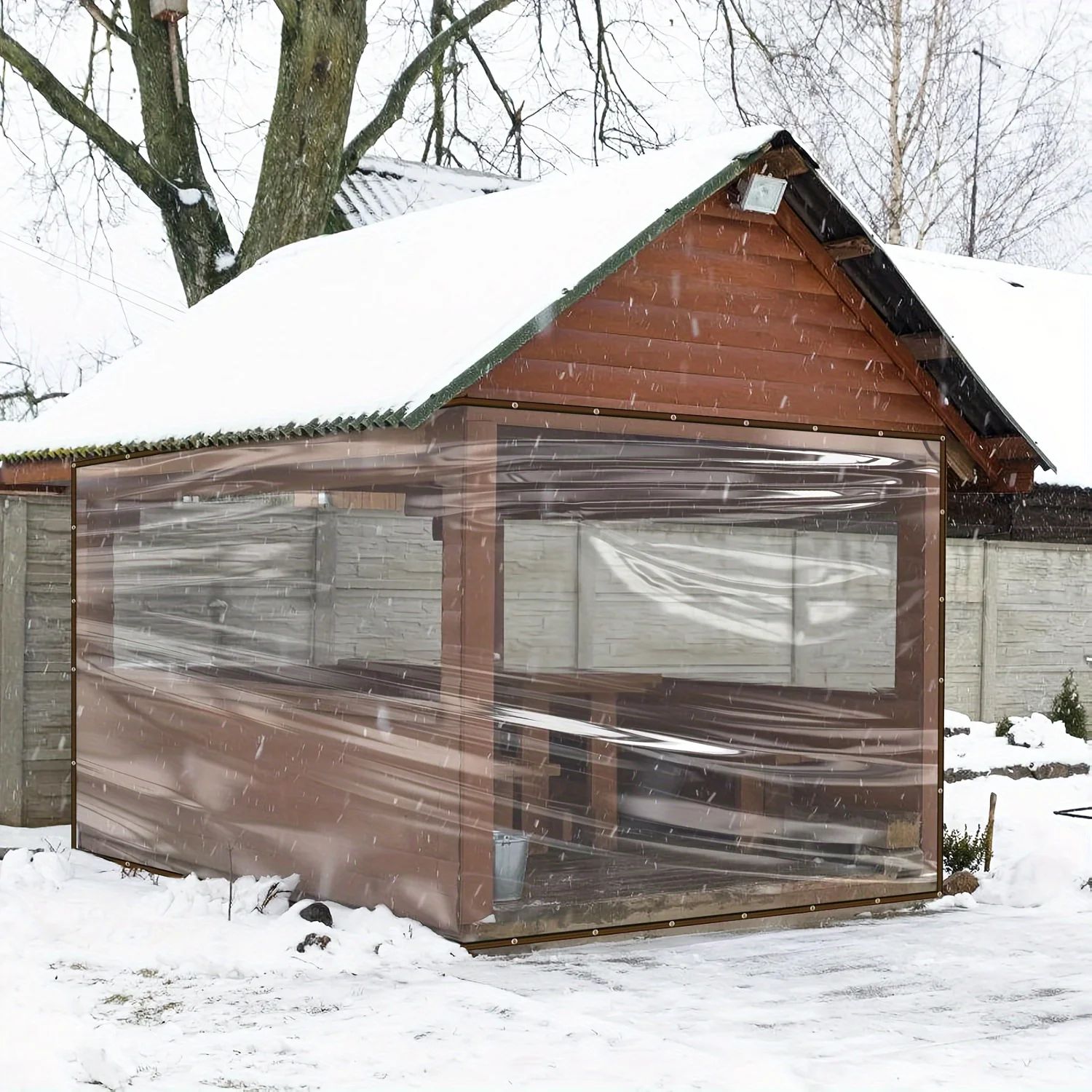 Transparent Waterproof Heavy Duty Tarp