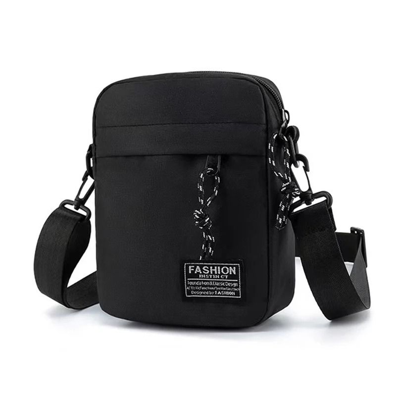 Nylon Crossbody Bag Mens Shoulder Bag Lightweight School Messenger Everyday Sling
