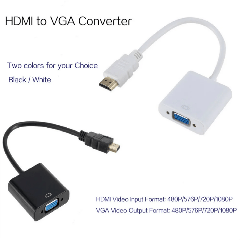 VisionLink HDMI to VGA 1080p Converter Cable