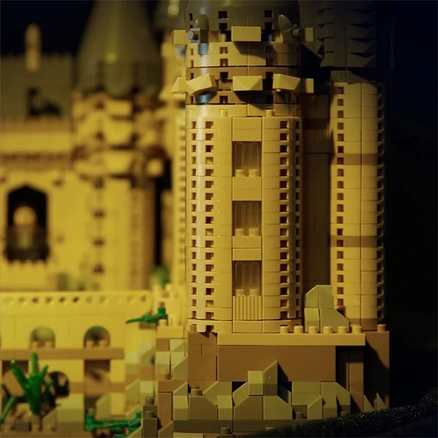 Medieval Magic Castle Micro Bricks – School Architecture Palace Model – High-Yield Creative Interaction Hub