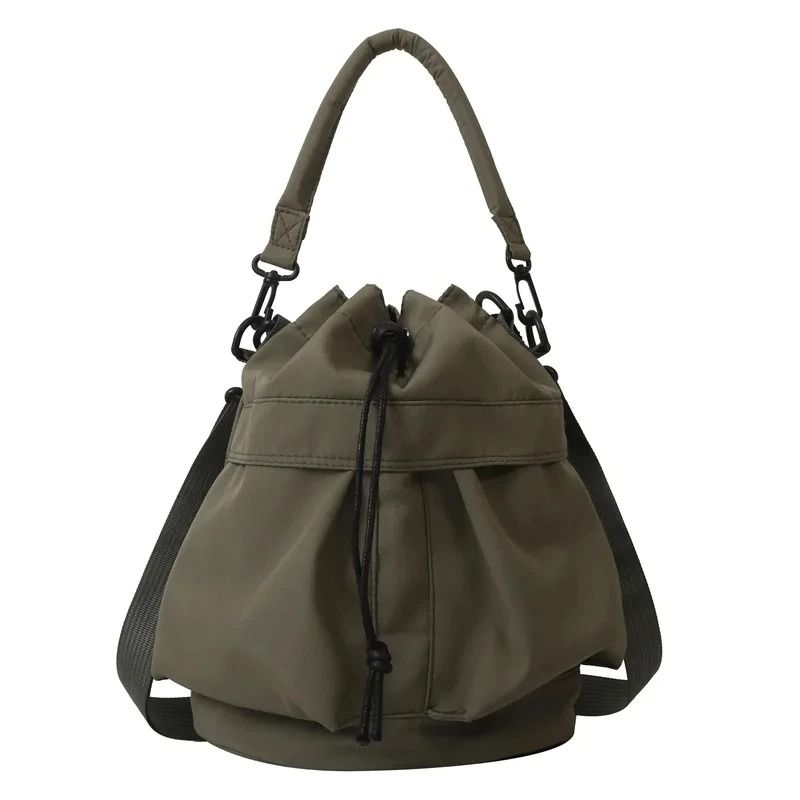 Fashionable Large-Capacity Oxford Crossbody Bucket Bag