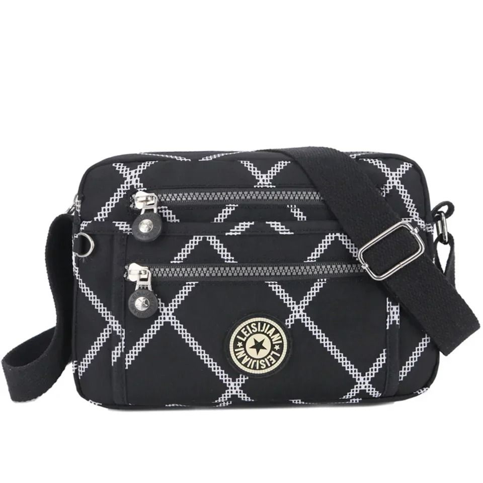 Versatile Waterproof Nylon Messenger Bag