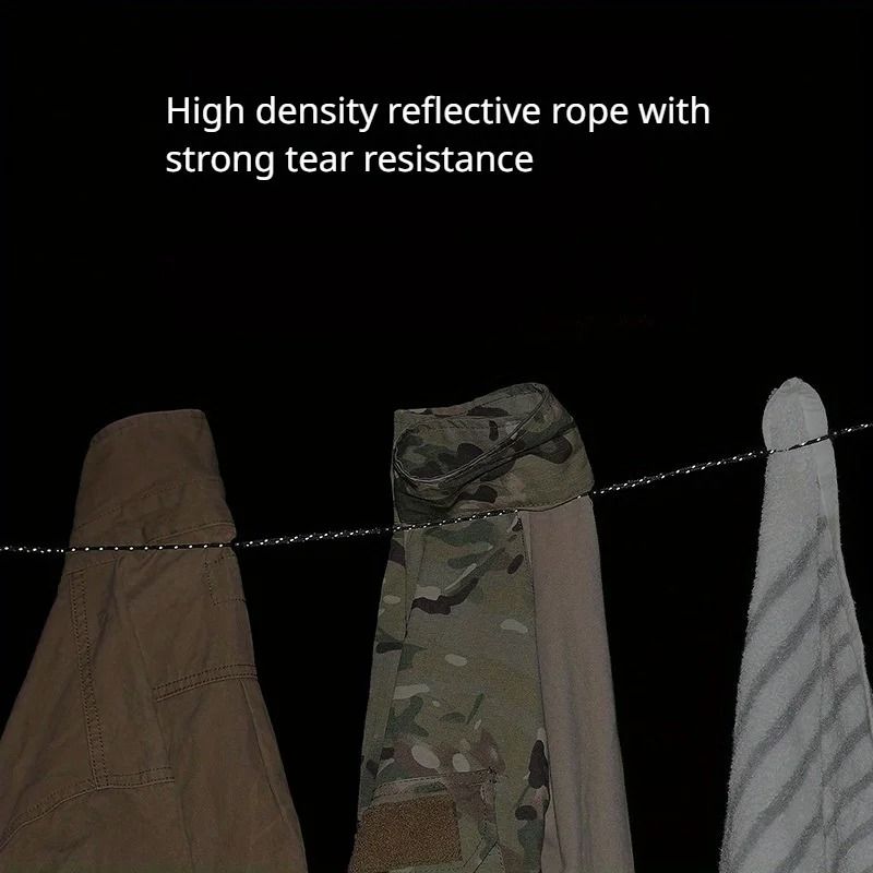 Heavy-Duty Stretch Camping Clothesline