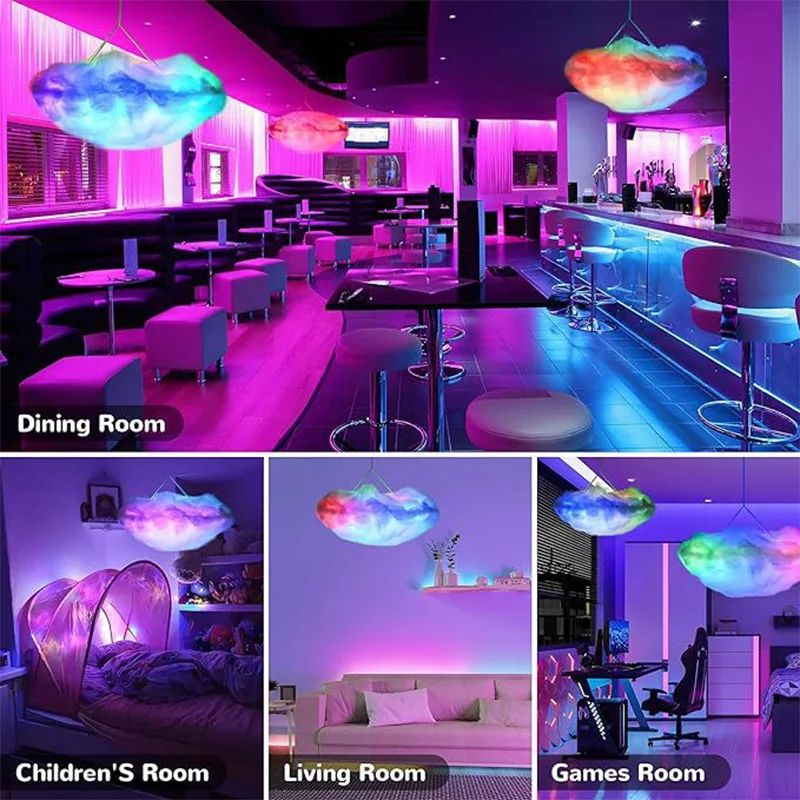 39.3 inch 3D Thunder Cloud LED Ambient Light