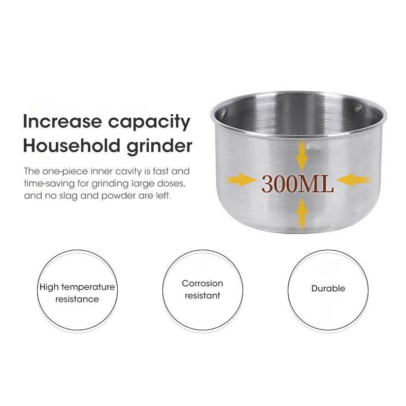 Coffee Grinder, Household Mini Electric Grinder, Ultrafine Baby Food Pulverizer, Grain Mill Spice Pepper Grinder