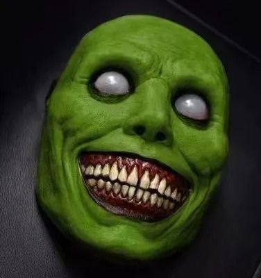 Christmas Scary Zombie and Clown Dual Face Costume Mask