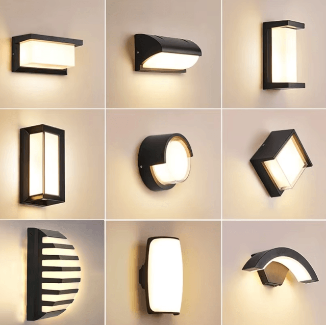 Modern IP66 Waterproof LED Outdoor Wall Lamp – Aluminum Porch & Garden Light