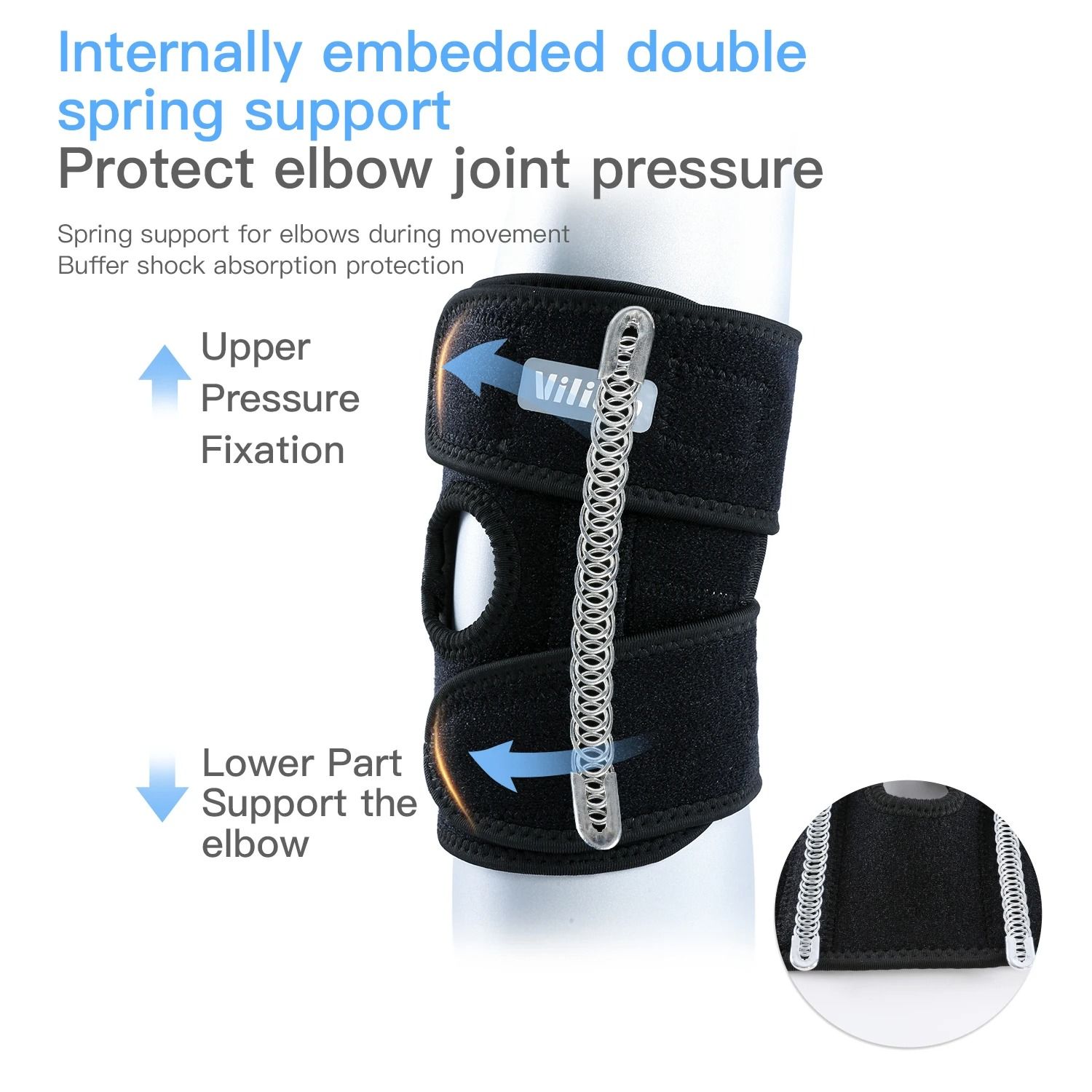 Adjustable Neoprene Elbow Support Brace