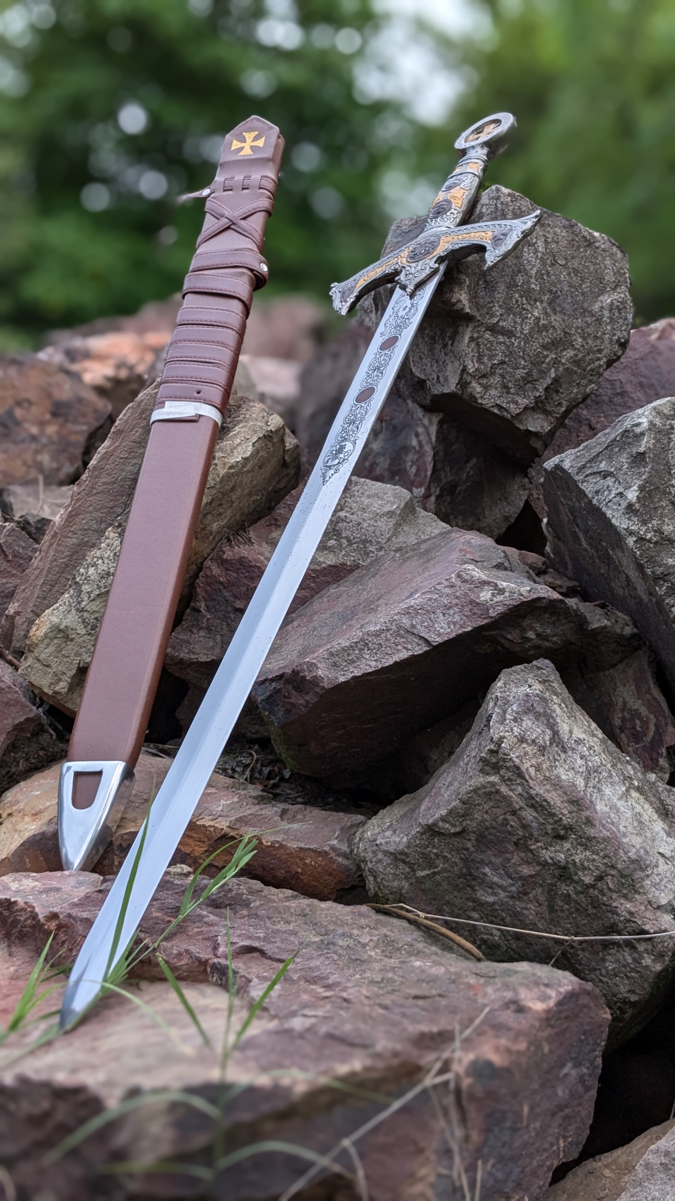 Templar Knights Sacred Holy Longsword! Version II