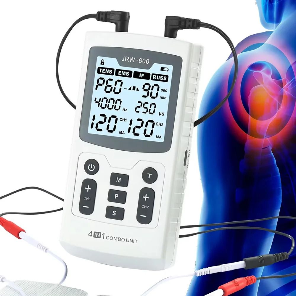 4 In 1 Electric Muscle Stimulator Physiotherapy Device