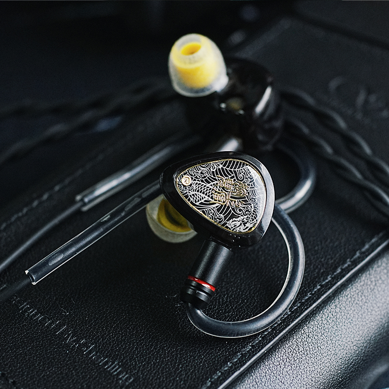 Tangzu Waner 2nd Gen HiFi In-Ear Monitor, High Resolution Dynamic Driver Earphone with 0.78mm Detachable Wired Cablle