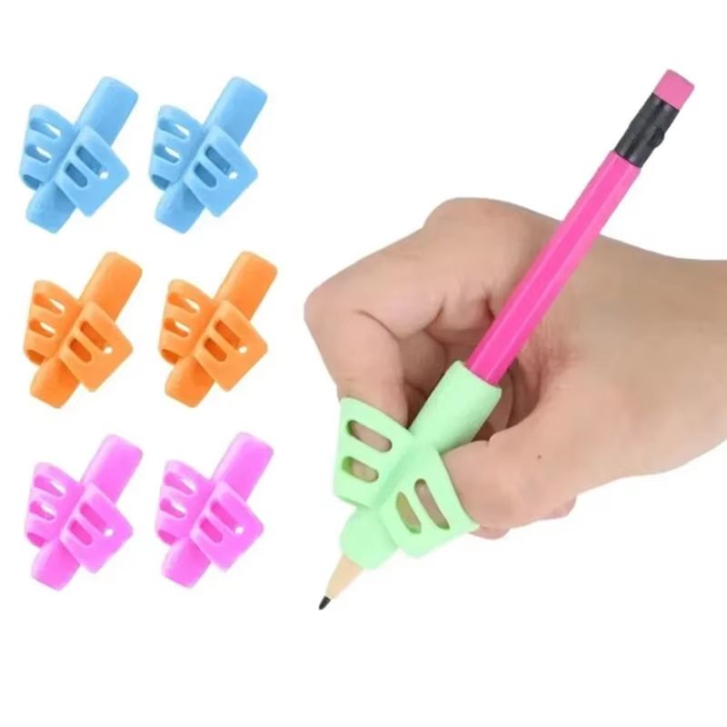 3/6Pcs Pencil Grips for Kids – Handwriting Posture Correction & Writing Aid Training Set