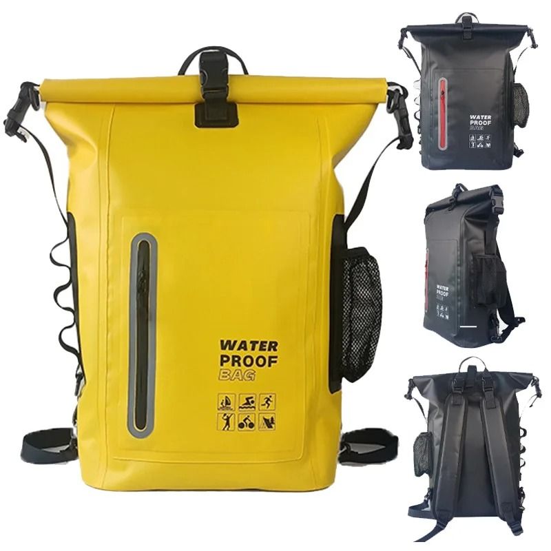 Waterproof Kayak Dry Bag Backpack for Swimming Camping Rafting Canoeing and Outdoor Adventures