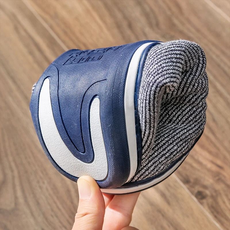 Men Winter Warm Cotton Slippers with Non Slip Sole
