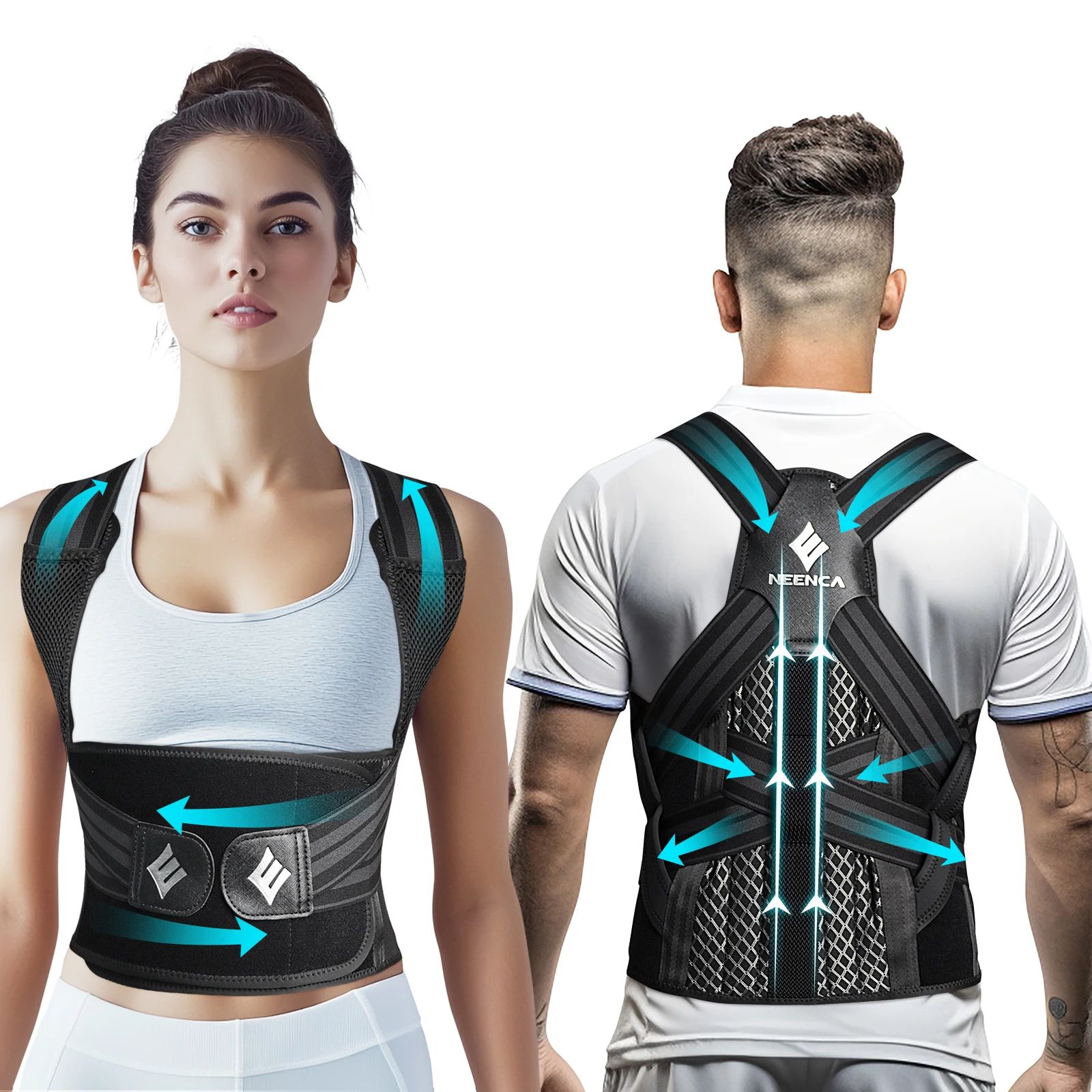 Adjustable Posture Corrector Back Brace