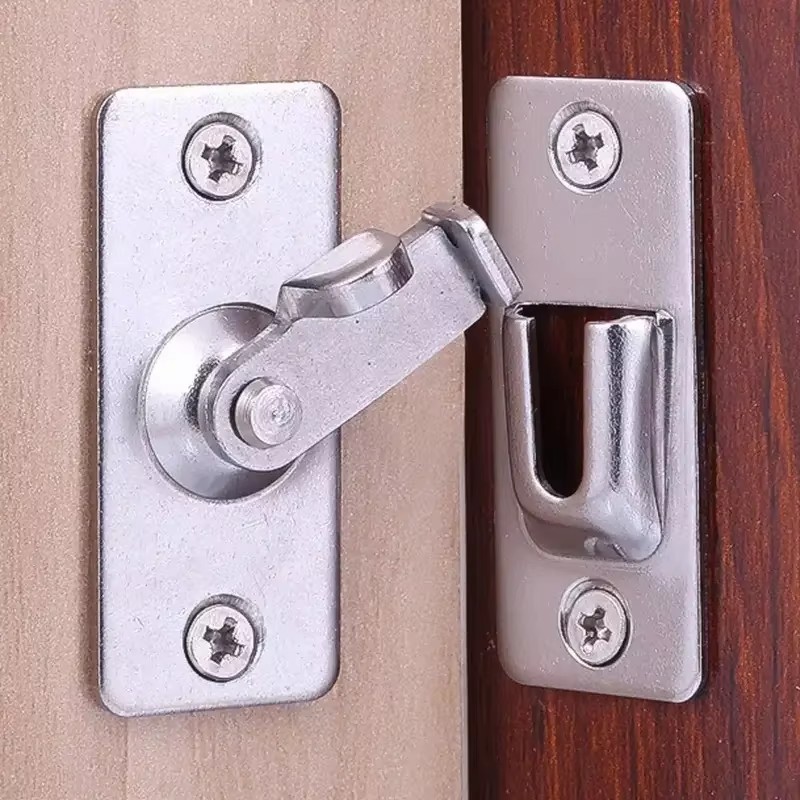 Stainless Steel Gate Hardware, Latch Gate Latches Safety Door Lock for Barn and Wood Fence