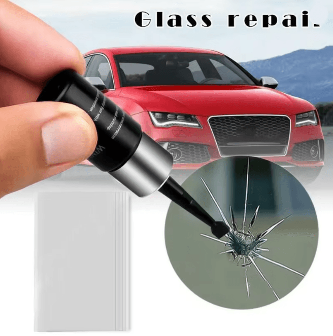 ClearSeal Windshield Glass Repair Resin Kit Auto Crack Fix Tool
