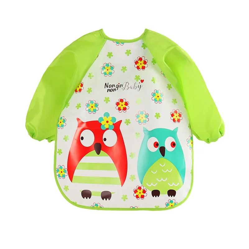 Waterproof Long Sleeve Baby Feeding Smock