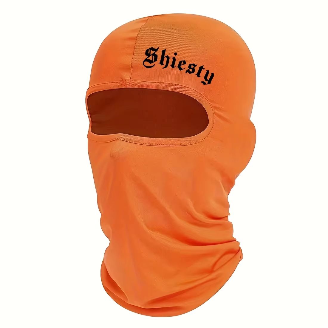 Smiling Face Print Unisex Balaclava Neck Cover Mask