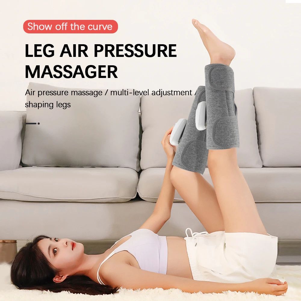 Wireless 360° Air Pressure Calf & Leg Massager with 3 Modes
